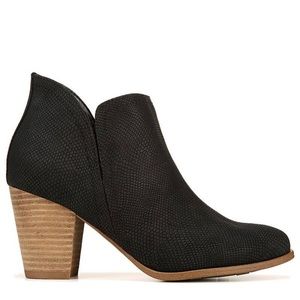 Fergalicious Corie Ankle Bootie with Block Heel